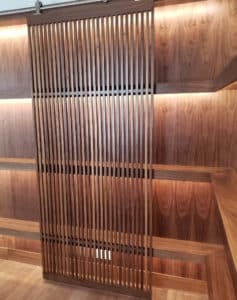 Wood Wall Partition