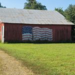 red American barn reclaimed wood