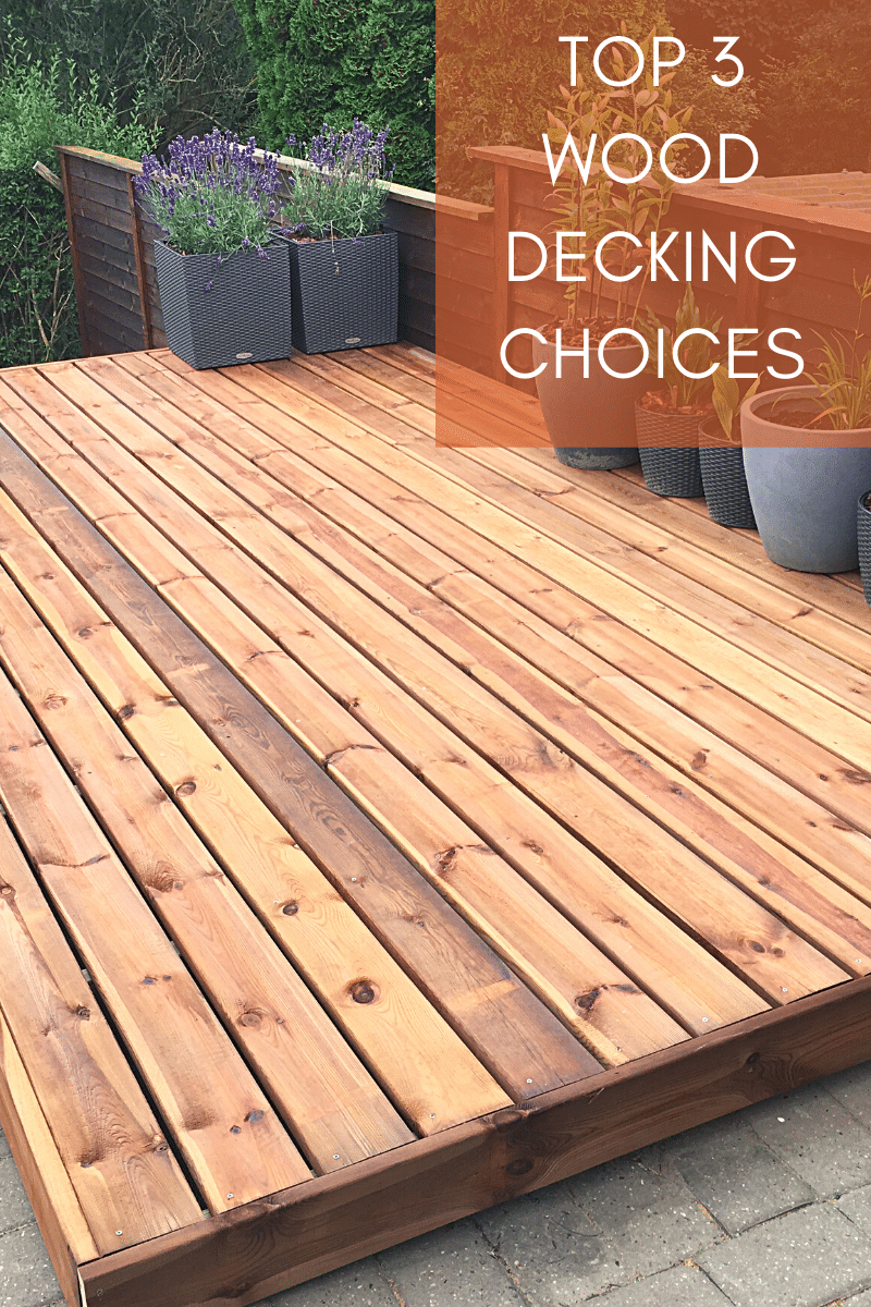 solid wood decking